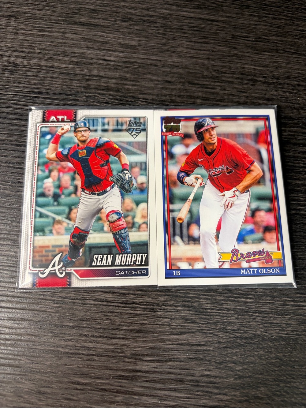 2026 Topps Series 1 Atlanta Braves Baseball 10 Cards Team Pack